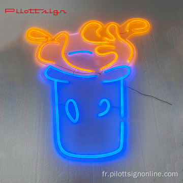 Vente directe LED Neon Sign avec effet flash